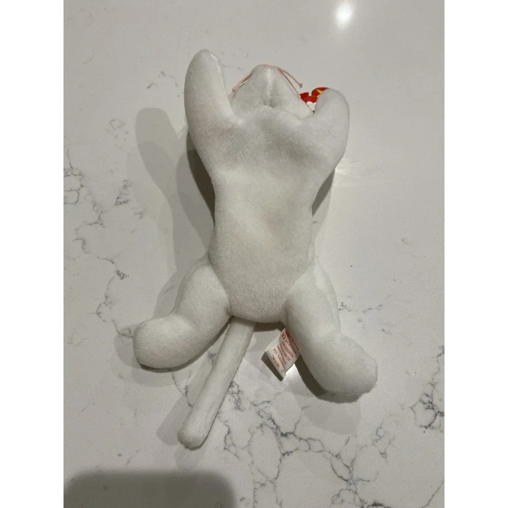 RARE Ty Beanie Baby Flip the Cat 1993/1995 TAG ERRORS Retired Vintage PVC Pellet